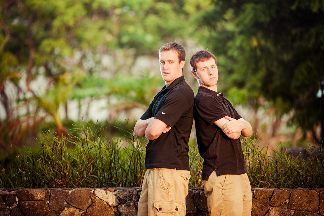 Brothers photo shoot in Costa Rica